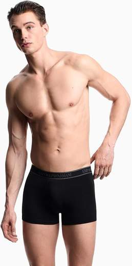 Boxer Uomo Emporio Armani Cotone Stretch Confezione 3 Pezzi