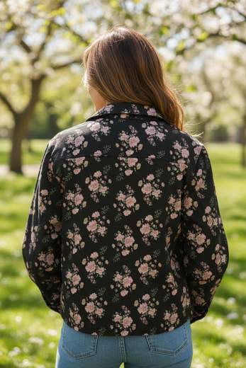 STILL Giacca Fantasia Floreale – Stile Moderno e Versatilità Quotidiana