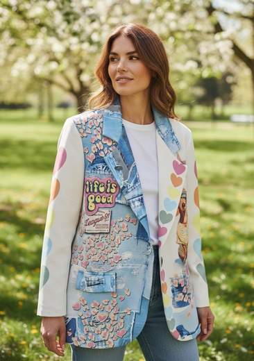 Blazer Donna Fantasia