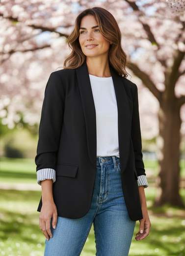 STILL Blazer con Rever Sciallato