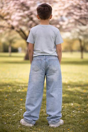 STILL Jeans Baggy Junior – Pantaloni Bambino Stile Oversize Casual
