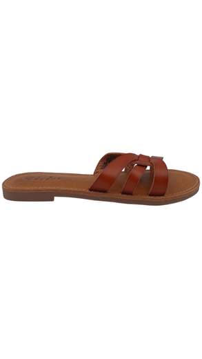 Ciabatte Donna Flat con Design Intrecciato