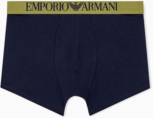 Emporio Armani Boxer Uomo Bi-Pack da 2 in Cotone Elasticizzato