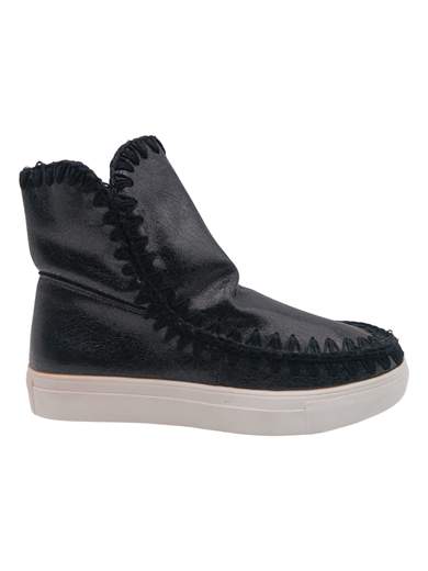 Stivaletti Donna Casual con Dettagli Intrecciati