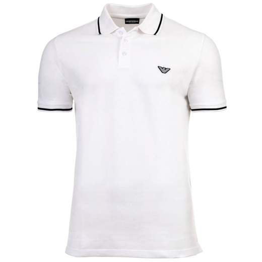 EMPORIO ARMANI Polo uomo Emporio Armani in cotone piqué con logo