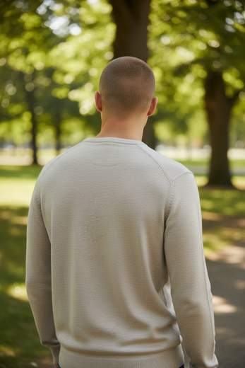 STILL Maglione Uomo Girocollo a Maniche Lunghe