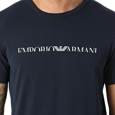 T-Shirt Uomo Emporio Armani con Logo | Girocollo
