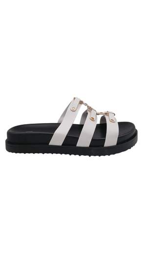 Ciabatte Donna con Catena Decorativa