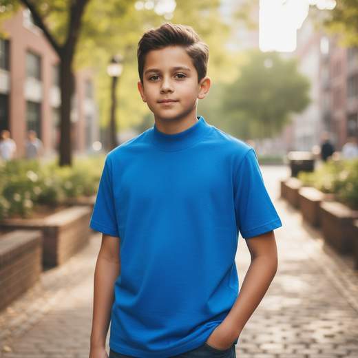 STILL T-Shirt in cotone Basic Bambino Urban Street Over – Minimal Style, Massima Personalità