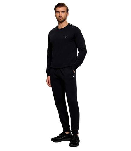 EMPORIO ARMANI Completo Uomo con Felpa Girocollo e Pantaloni Jogger