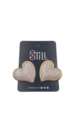 Orecchini Cuore Vintage Smaltati