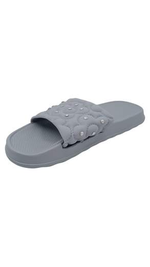 STILL Ciabatte Donna Imbottite con Strass Decorative e Suola Comfort