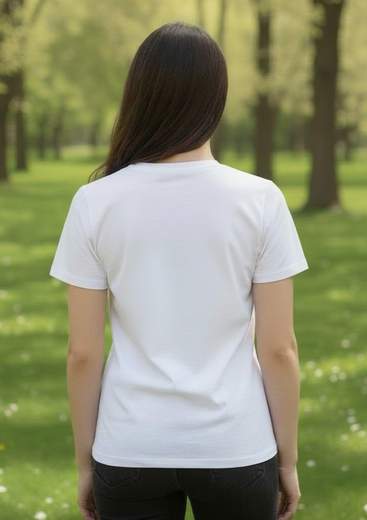 STILL T-Shirt con Stampa Girocollo