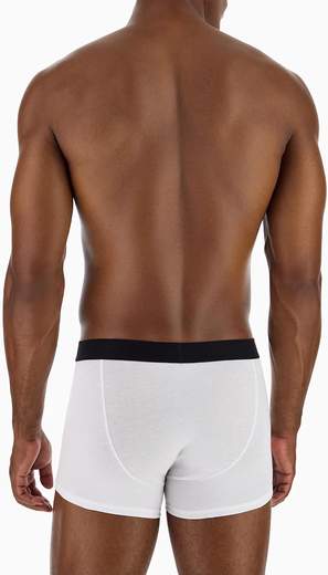 Emporio Armani Boxer Uomo Bi-Pack da 2 in Cotone Elasticizzato