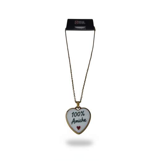 STILL Collana Donna con Ciondolo Smaltato