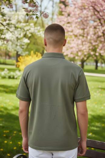 STILL Polo Uomo Manica Corta con Taschino – Stile Casual Elegante