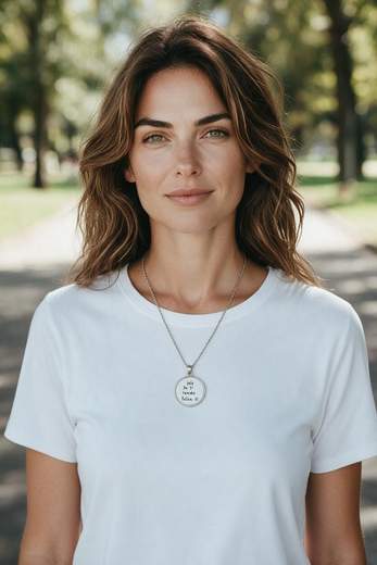 Collana Donna con Ciondolo Smaltato – Diverse Varianti