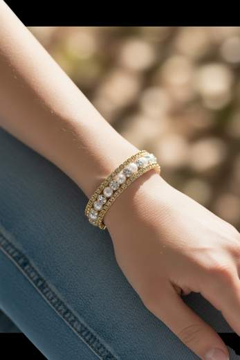 STILL BRACCIALE STRASS-PERLE