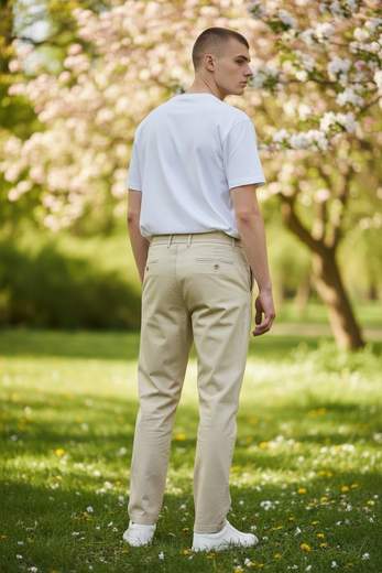 STILL Pantalone Uomo Casual con Coulisse – Chino Comfort Fit Stile Urban