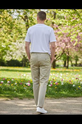 STILL Pantalone Uomo Casual con Coulisse – Chino Comfort Fit Stile Urban