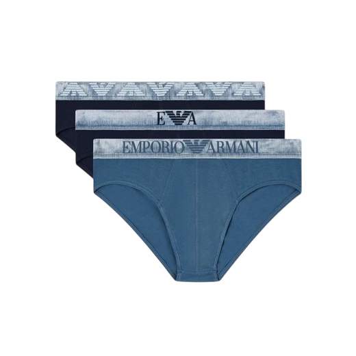 EMPORIO ARMANI Slip uomo Armani 3 pack: comfort stretch e design iconico