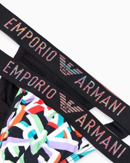EMPORIO ARMANI Jockstrap Uomo Emporio Armani Bipack in Cotone Stretch – Comfort e Stile Iconico