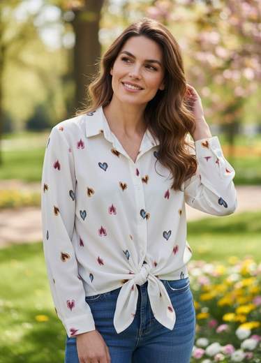 STILL Camicia Fantasia – Stile Casual Chic Primavera Estate