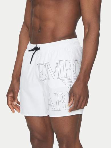 EMPORIO ARMANI Costume boxer uomo Armani: comfort leggero e stile iconico