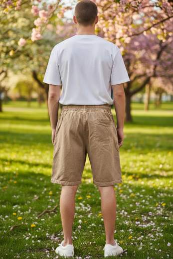 STILL Pantaloncini Cargo Uomo - Shorts Casual con Tasche
