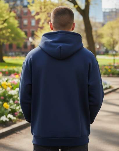 STILL Felpa cotone con il cappuccio