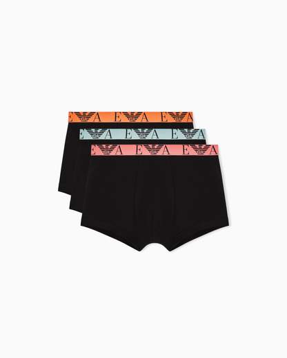 EMPORIO ARMANI Boxer uomo Armani 3 pack: comfort stretch e colori iconici