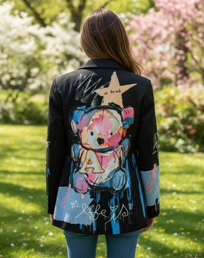 STILL Giacca Blazer Donna Fantasia – Stile Unico e Personalità Decisa