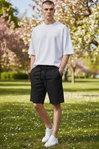 STILL Bermuda Uomo Casual con Coulisse – Shorts Estivi Comfort Fit