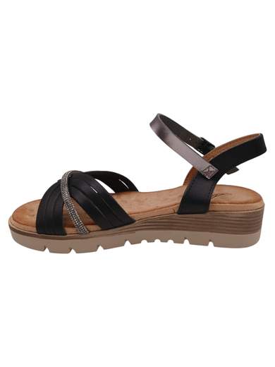 Sandali Donna Platform con Fasce Intrecciate