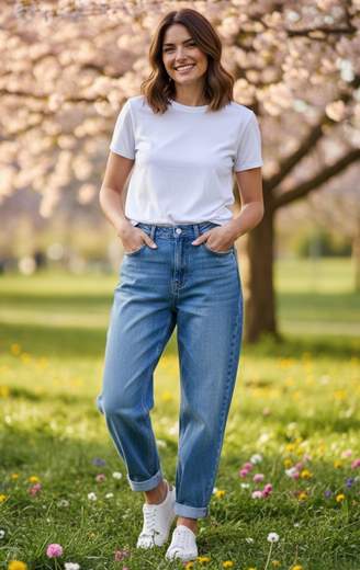 STILL Jeans Mom Fit – Stile Vintage e Comfort Moderno