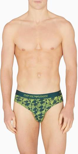 Slip Uomo Emporio Armani in Cotone Confezione 3 Pezzi