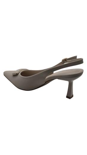 Décolleté Slingback Donna con Tacco Medio – Eleganza Minimal Chic