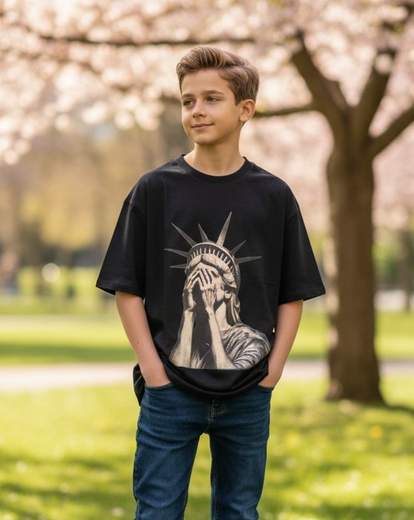 STILL T-shirt Junior Stampa Grafica – Maglietta Manica Corta