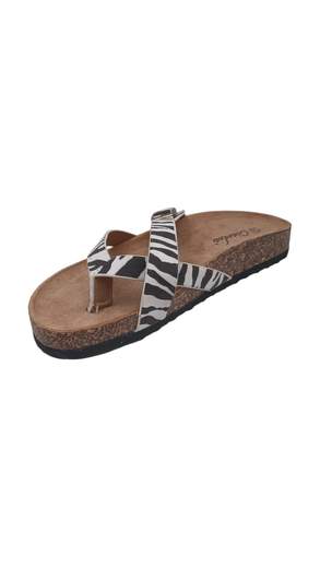 STILL Ciabatte Donna Fascia Incrociata con Plantare Comfort