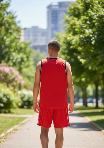 STILL Completo Basket Uomo New Hope - Canotta + Shorts Sportivi