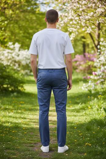 STILL Pantalone Uomo Slim Fit – Chino Elastico Casual