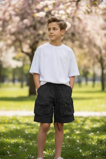 STILL Bermuda Junior Cargo – Shorts con Multitasche