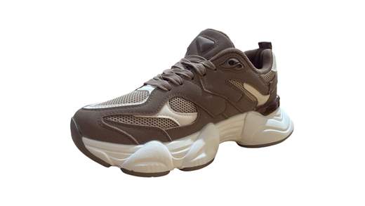 Sneakers Donna Chunky Beige e Rosa – Comfort Sporty Chic