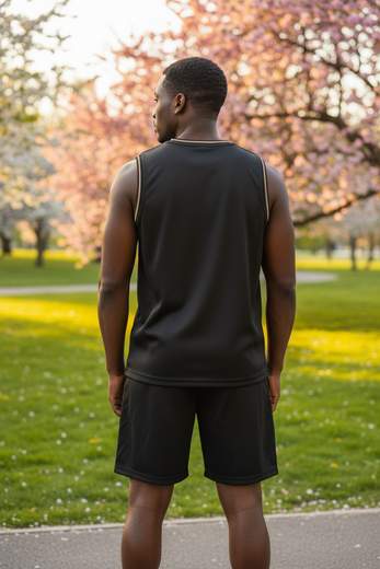STILL Completo Basket Uomo New York - Canotta + Shorts Sportivi