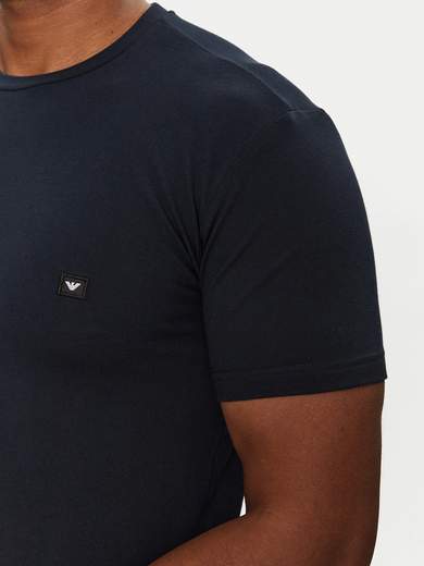 T-shirt Emporio Armani uomo slim fit con logo aquila