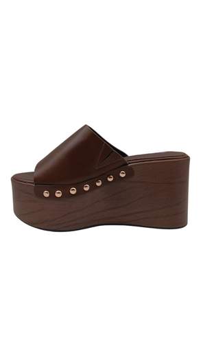 Sandali Sabot Donna con Zeppa Alta