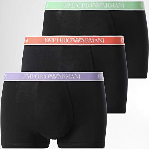 EMPORIO ARMANI Boxer Uomo Emporio Armani 3 Pack Cotone Stretch – Comfort Premium e Stile Iconico