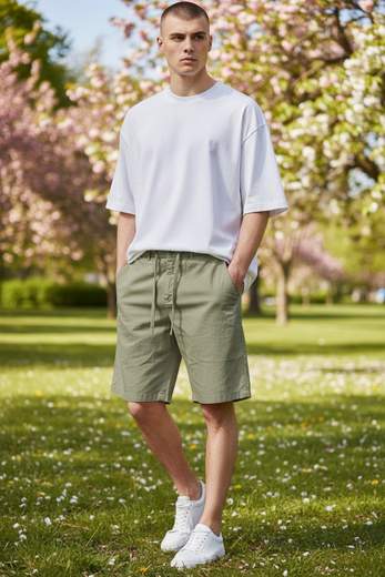 STILL Bermuda Uomo Casual con Coulisse – Shorts Estivi Comfort Fit