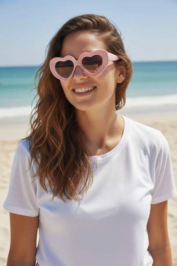 STILL Occhiali da Sole Donna a Cuore – Fashion Sunglasses UV Protection