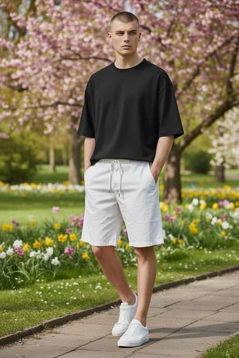 STILL Bermuda Uomo Casual con Coulisse – Shorts Estivi Comfort Fit